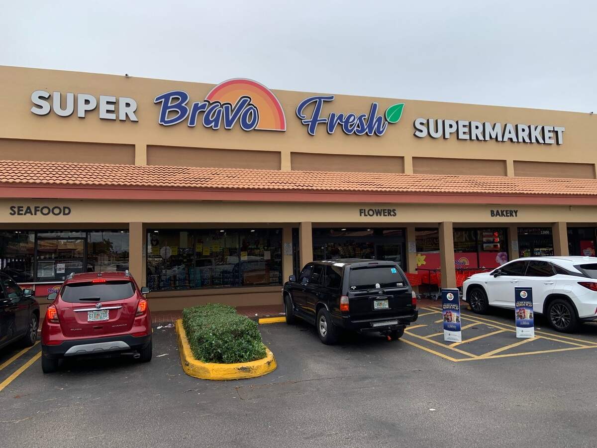 Bravo Supermarket, 13659 SW 26th St.